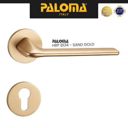 PALOMA Gagang Pintu Door Handle Pintu Roses Lever Engkol Pisah Misah Paket Kunci Pintu Lockset Lock Set Complete Komplit Superalum Lite Chrome Silver Black Grey Gold Hitam Abu Emas HRP LRP 8181 8161 8151 8121 8111 8141 8131 8162