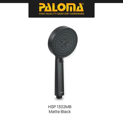 PALOMA Hand Shower Mandi Handshower Head Shower Kepala Shower Genggam Sower 3 Mode ABS Chrome Black Gunmetal Gun Metal Grey Gold Silver Hitam Abu Emas HSP 1302 HSP 1302CP HSP 1302MB HSP 1302GM HSP 1302SG
