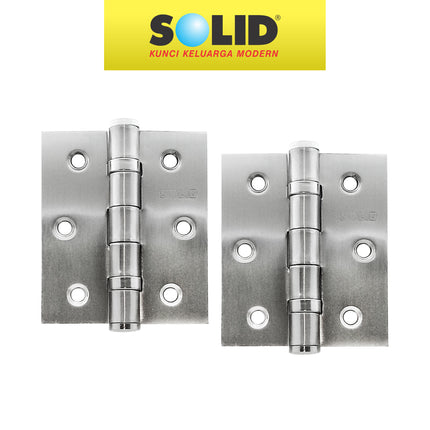 Engsel solid HST SLD 01 3X2,5x2,5 2BB SN Engsel Pintu Door Hinge