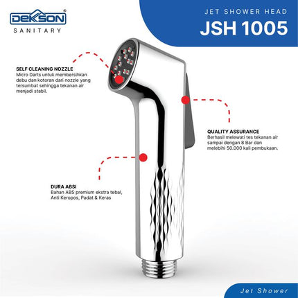 Jet Shower Dekkson Toilet Head Bidet Dekson Cebok Kloset JSH 1005