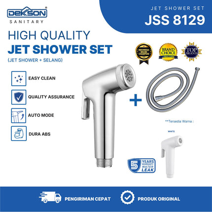 Jet Shower Set Dekkson Bidet Cebok Kloset JSS 8129 Dura ABS