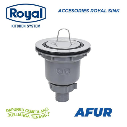 Kitchen Sink Wastafel Dapur Royal SB 35 | Bak Cuci Piring 86 x 43 Cm