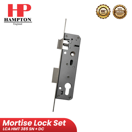 Mortise Lock Set HAMPTON LCA HMT 385 SN + DC 65mm Bodi Kunci Silinder