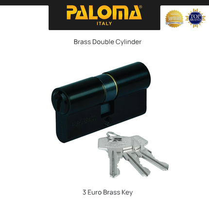 Bodi Kunci Set PALOMA MSP 1128 Mortise Lock Body Kunci Set Cylinder Kunci Pintu Stainless Steel SUS 304 SUS304 Matte Black Hitam