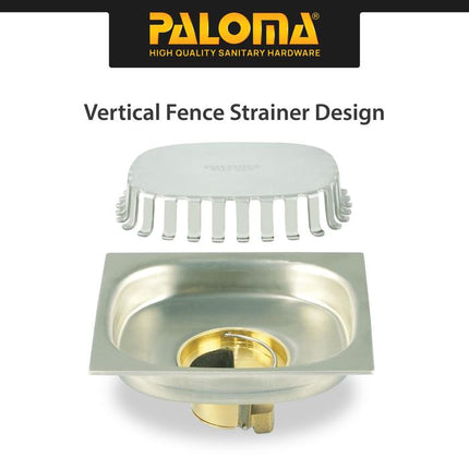 PALOMA Floor Drain Strainer Saringan Got Kamar Mandi Anti Bau FDP 3201 3202 3203 3205