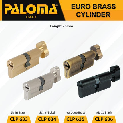 PALOMA Cylinder Kunci Pintu Silinder Knob Anak Computer Key KC-CK CLP 6