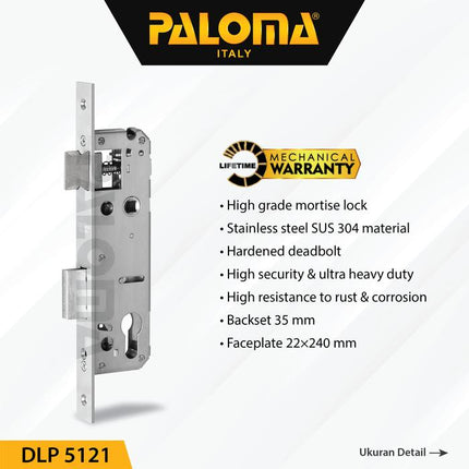 PALOMA DLP 5121 Digital Lock Smart Slim Door Frame Aluminium WiFi