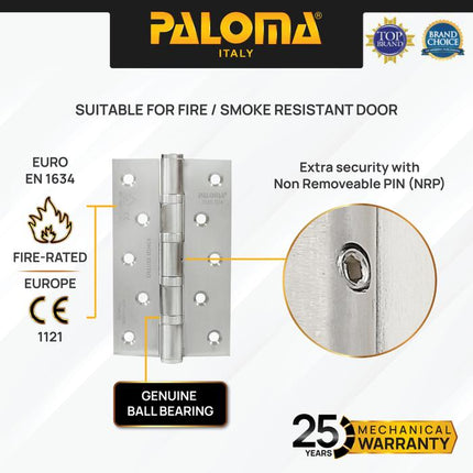 PALOMA Engsel Pintu Jendela Kupu Plat Butt Hinge Stainless BHP 22 BHP221 BHP222 BHP223 BHP224 BHP225