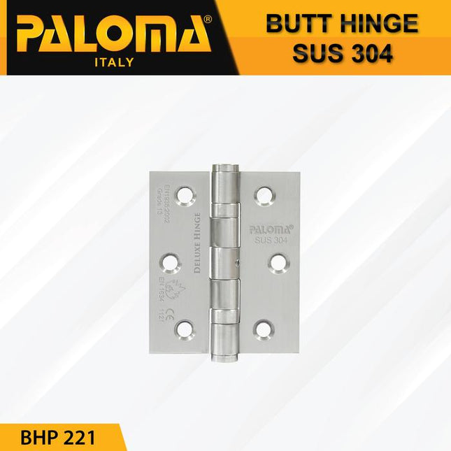 PALOMA Engsel Pintu Jendela Kupu Plat Butt Hinge Stainless BHP 22 BHP221 BHP222 BHP223 BHP224 BHP225