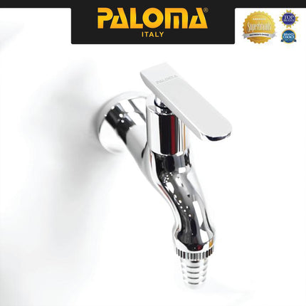 PALOMA FCP 1673 Keran Taman Keran Mesin Cuci Keran Selang Keran Taman Wall Dinding Tembok Kran Air Brass Kuningan Chrome Krom