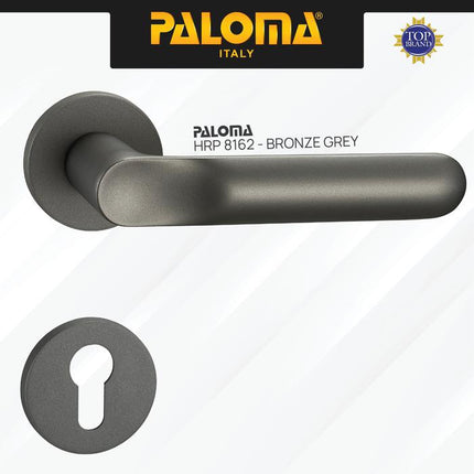 PALOMA Gagang Pintu Door Handle Pintu Roses Lever Engkol Pisah Misah Paket Kunci Pintu Lockset Lock Set Complete Komplit Superalum Lite Chrome Silver Black Grey Gold Hitam Abu Emas HRP LRP 8181 8161 8151 8121 8111 8141 8131 8162