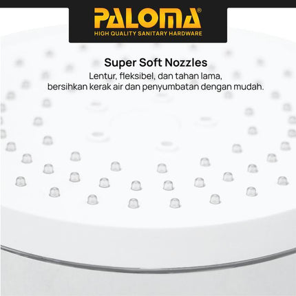 PALOMA SSP 2309 Shower Set Handshower Mandi Hand Shower Head Kepala Shower Genggam Sower 3 Mode Paket ABS Chrome Gunmetal Gun Metal Grey Black Gold Silver Abu Hitam Emas SSP 2309CP SSP 2309GM SSP 2309MB SSP 2309SG