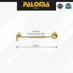 Polished Brass / 8 Inch