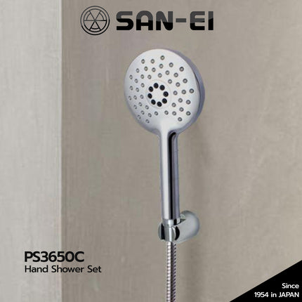 Hand Shower Set SANEI PS3750C Black Relaxation Sower Mandi PS 3750 Black