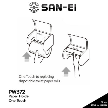 Paper Holder SANEI PW372 Tempat Tissue Tisu Toilet PW 372