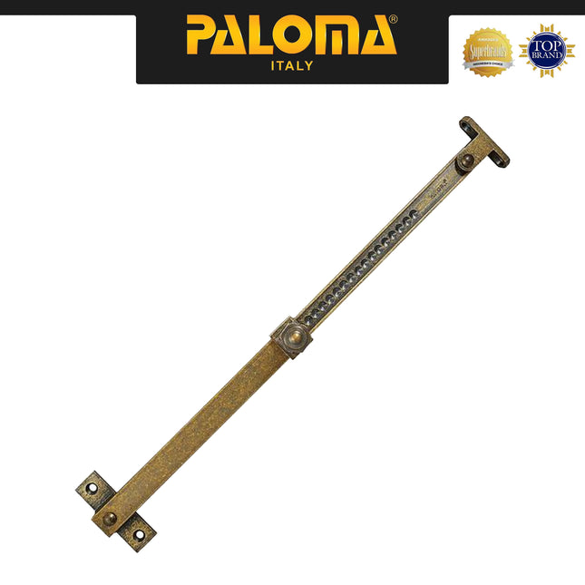 Lamskar PALOMA RKP 604 Hak Angin Ramskar Putar Tarik Penahan Jendela Window Panjang Kuningan Antique Antik Brass