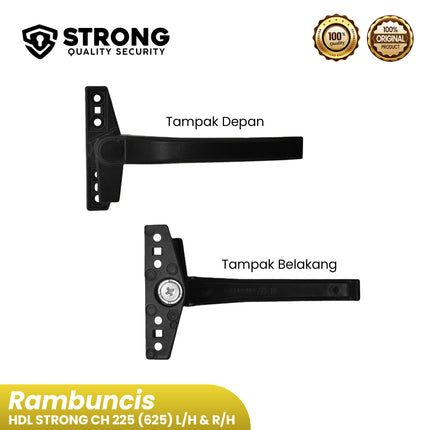 Rambuncis Casement Handle CASEMENT HDL STRONG CH 225 (625) L/H & R/H Kunci jendela