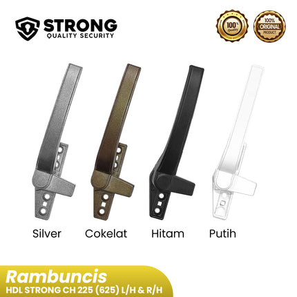 Rambuncis Casement Handle CASEMENT HDL STRONG CH 225 (625) L/H & R/H Kunci jendela