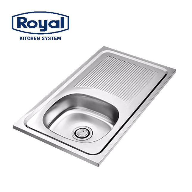Royal Kitchen Sink SB 31 Wastafel Dapur Bak Cucian Piring 1 Bowl SB31 Bersayap