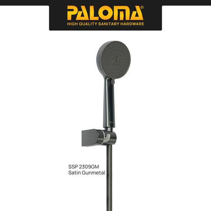 PALOMA SSP 2309 Shower Set Handshower Mandi Hand Shower Head Kepala Shower Genggam Sower 3 Mode Paket ABS Chrome Gunmetal Gun Metal Grey Black Gold Silver Abu Hitam Emas SSP 2309CP SSP 2309GM SSP 2309MB SSP 2309SG