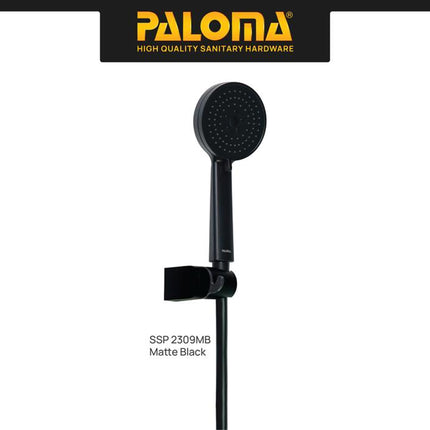 PALOMA SSP 2309 Shower Set Handshower Mandi Hand Shower Head Kepala Shower Genggam Sower 3 Mode Paket ABS Chrome Gunmetal Gun Metal Grey Black Gold Silver Abu Hitam Emas SSP 2309CP SSP 2309GM SSP 2309MB SSP 2309SG