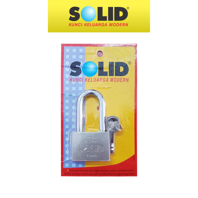 Gembok Solid Padlock SOLID BAJA 809 Kunci Pintu Pagar