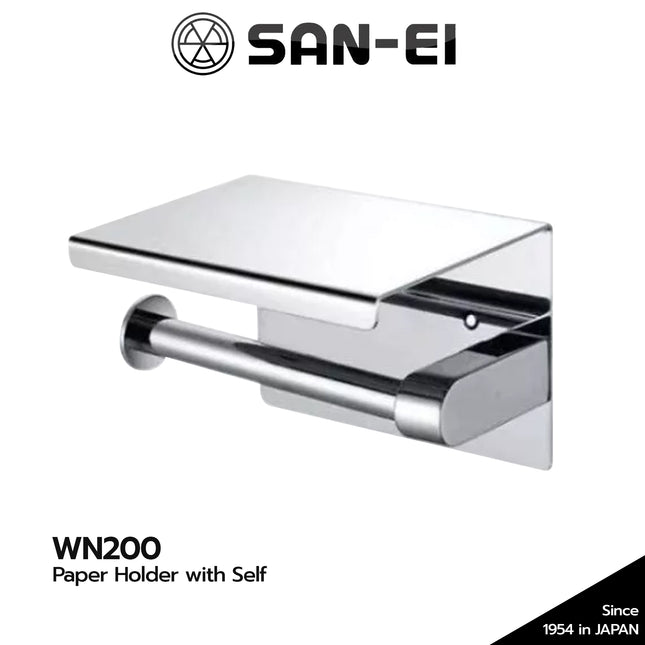 Paper Holder SAN-EI with Self WN200 Tempat Tisu Toilet
