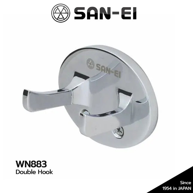 Double Hook SAN-EI WN883 Gantungan Kamar Mandi