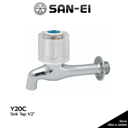 Kran Tembok SANEI Sink Tap Y20C Keran Dinding Taman Y 20C
