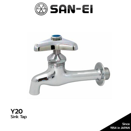Kran Tembok SANEI Y20 Sink Tap Keran Dinding Taman Y 20