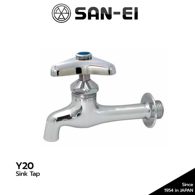 Kran Tembok SANEI Y20 Sink Tap Keran Dinding Taman Y 20