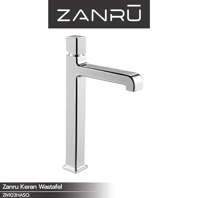 Keran Wastafel ZANRU ZN103HASQ Lavatory Faucet With Top Handle Kran Washtafel