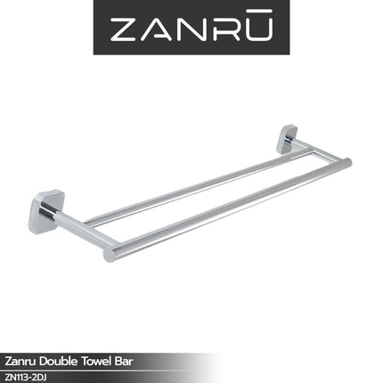 Double Towel Bar ZANRU ZN113-2DJ Gantungan Handuk Gantungan Baju