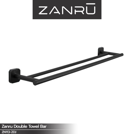 Double Towel Bar ZANRU ZN113-2DJ Gantungan Handuk Gantungan Baju