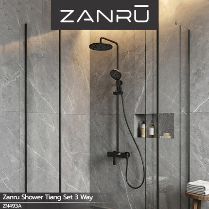 Shower Tiang Set ZANRU ZN493A Single Lever Shower Column