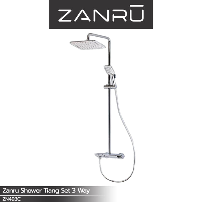 Shower Tiang Set ZANRU ZN493C Column Set Shower Column