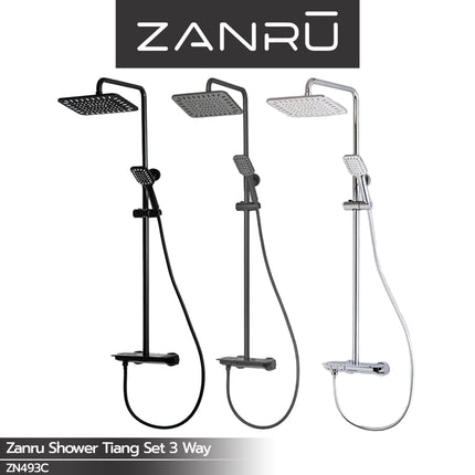 Shower Tiang Set ZANRU ZN493C Column Set Shower Column