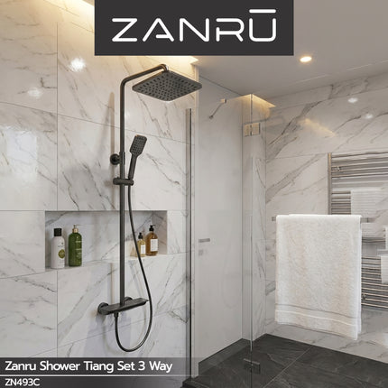 Shower Tiang Set ZANRU ZN493C Column Set Shower Column