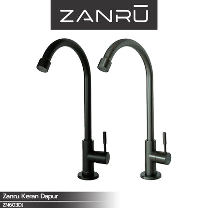 Kitchen Faucet ZANRU ZN603DJ Deck Mounted Keran Dapur Kran sink Keran Dingin