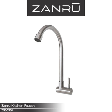 Wall Mounted Kitchen Faucet ZANRU ZN609DJ Keran Dapur Kran Tembok Kran Dingin