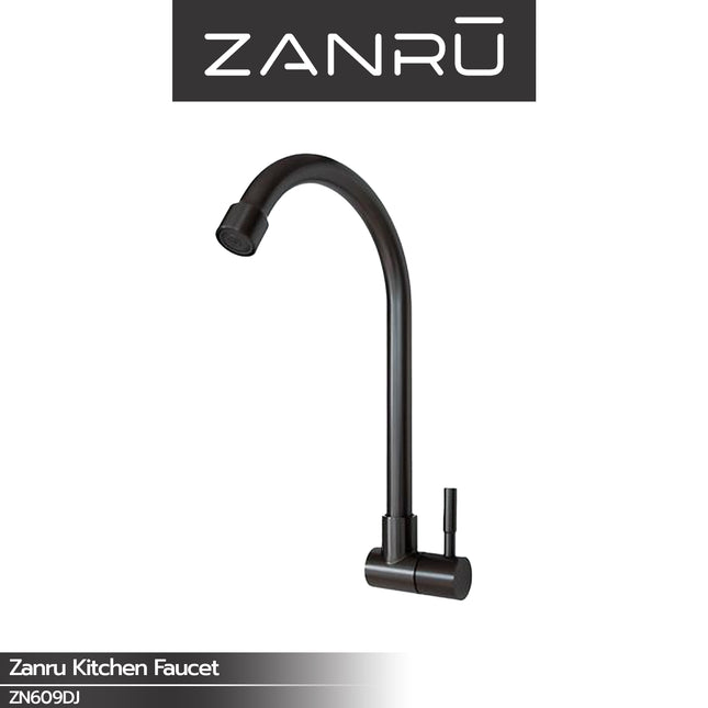Wall Mounted Kitchen Faucet ZANRU ZN609DJ Keran Dapur Kran Tembok Kran Dingin