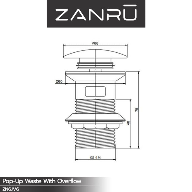 Afur Wastafel ZANRU ZN6JV6 Avur Washtafel Overflow Cuci Tangan