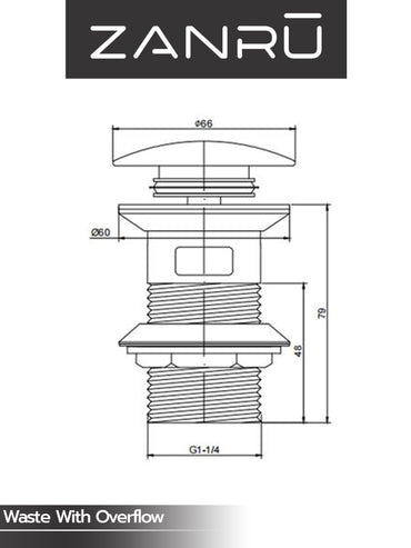 Afur Wastafel ZANRU ZN6JV6 Avur Washtafel Overflow Cuci Tangan