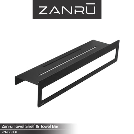 Towel Shelf Bar ZANRU ZN788-1DJ Multifunctional Gantungan Handuk Baju