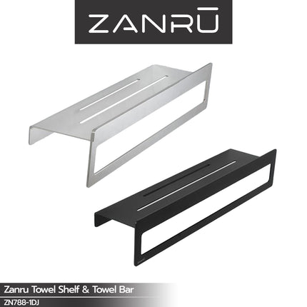 Towel Shelf Bar ZANRU ZN788-1DJ Multifunctional Gantungan Handuk Baju