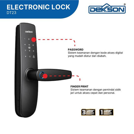 Digital Lock Electronic Lock Kunci Digital DT23