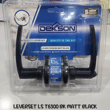 Kunci Pintu Toilet Dekson LS T6300 Kunci Pintu Kamar Mand Lever Set Dekkson