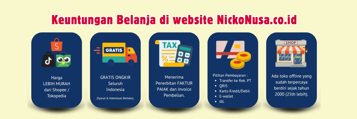 Avur dan Sifon Wastafel – Nicko Nusa