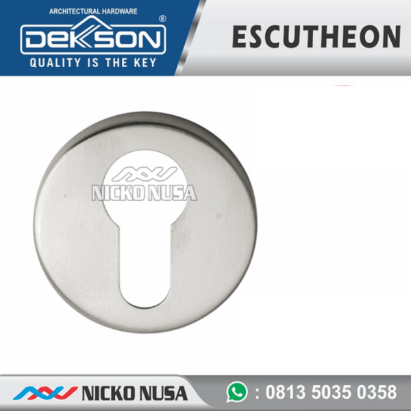 Cover Tutup Ring Kunci Bulat Escutcheon ESCN 855 SSS Dekkson