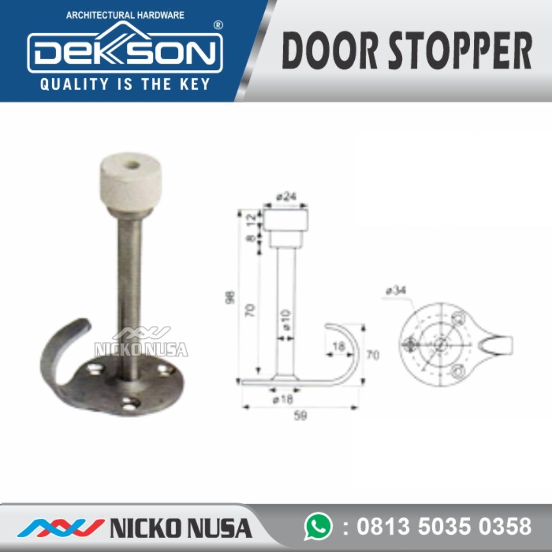DOOR STOPPER DEKKSON 001 SSS - Gambar 2